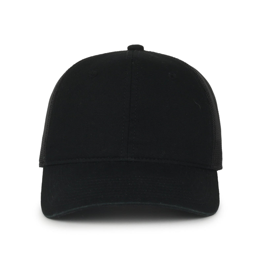 One Size Black/Black Outdoor Cap FWT-130SB 