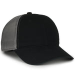 One Size Black/Charcoal Outdoor Cap FWT-130SB 