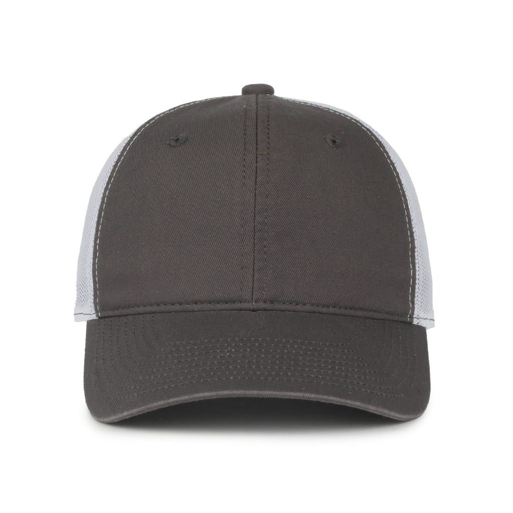 One Size Charcoal/White Outdoor Cap FWT-130SB 