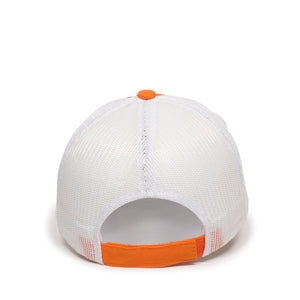 One Size Orange/White Outdoor Cap FWT-130 