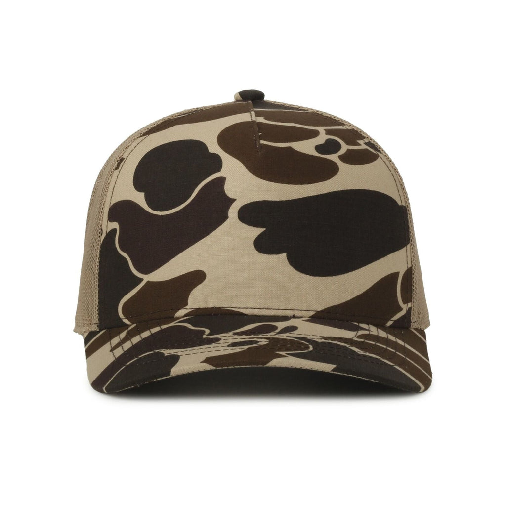 One Size Vintage Waterfowl/Tan Outdoor Cap GC101M 
