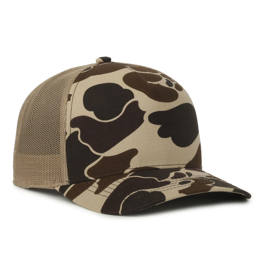 One Size Vintage Waterfowl/Tan Outdoor Cap GC101M 