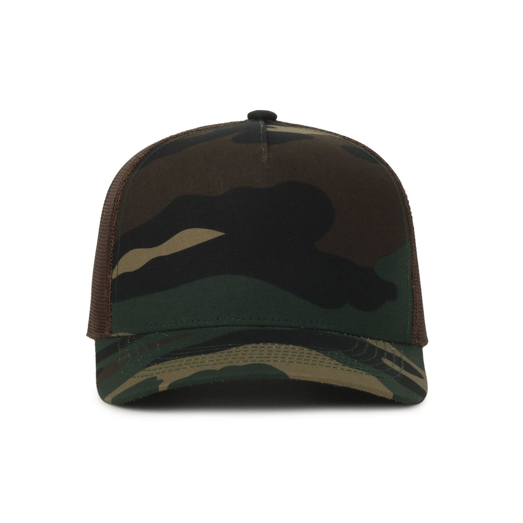 One Size Woodland/Brown Outdoor Cap GC101M 