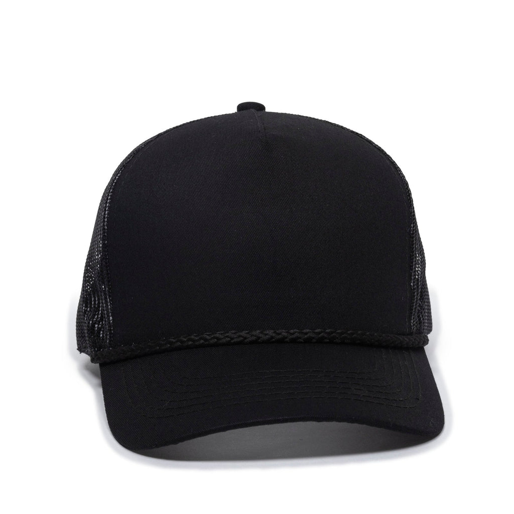 One Size Black Outdoor Cap GL-155 