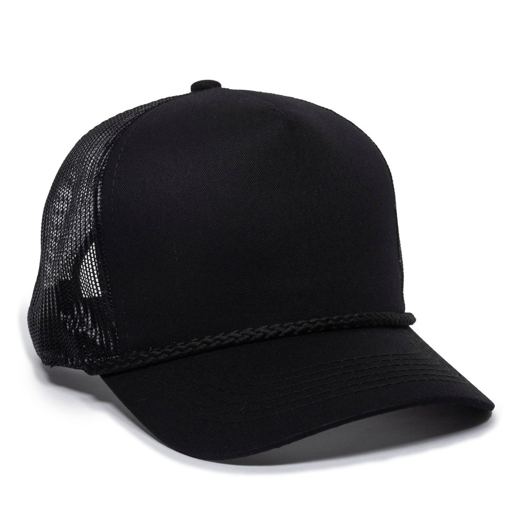 One Size Black Outdoor Cap GL-155 