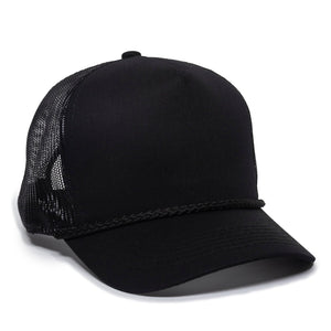 One Size Black Outdoor Cap GL-155 