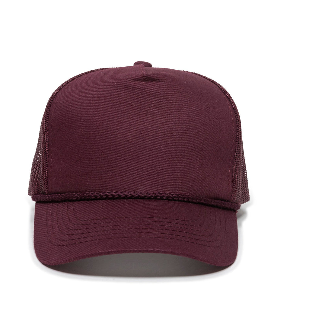 One Size Maroon Outdoor Cap GL-155 