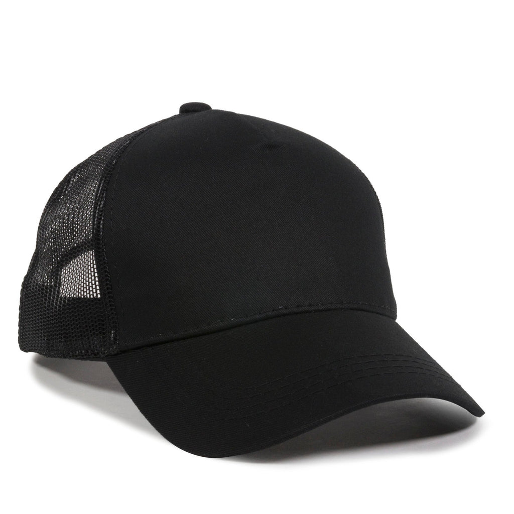 One Size Black Outdoor Cap GL-415 