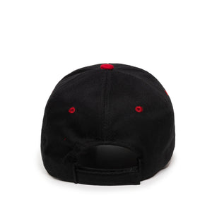 One Size Black/Red Outdoor Cap GL-845 