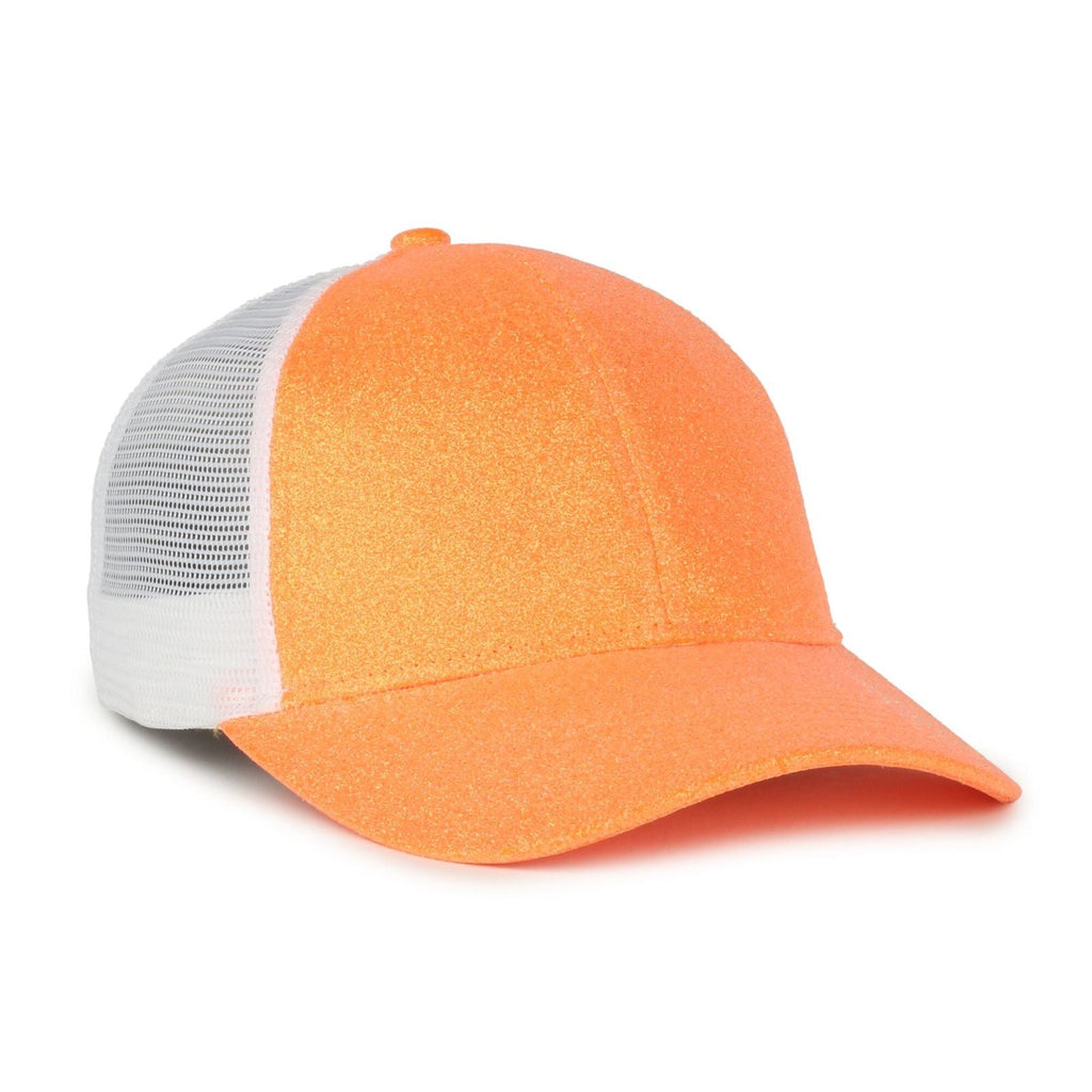 One Size Orange Sherbet/White Outdoor Cap OCGLTR 