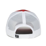 One Size Ruby/White Outdoor Cap OCGLTR