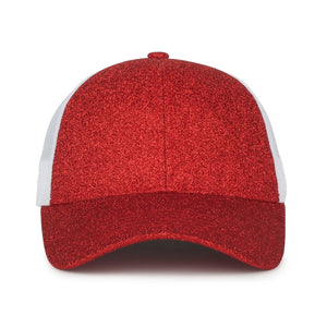 One Size Ruby/White Outdoor Cap OCGLTR 