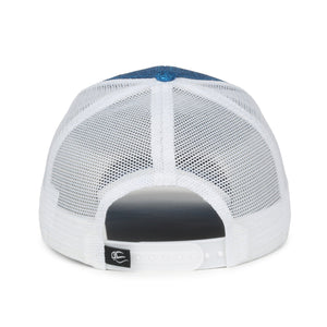 One Size Sapphire/White Outdoor Cap OCGLTR 