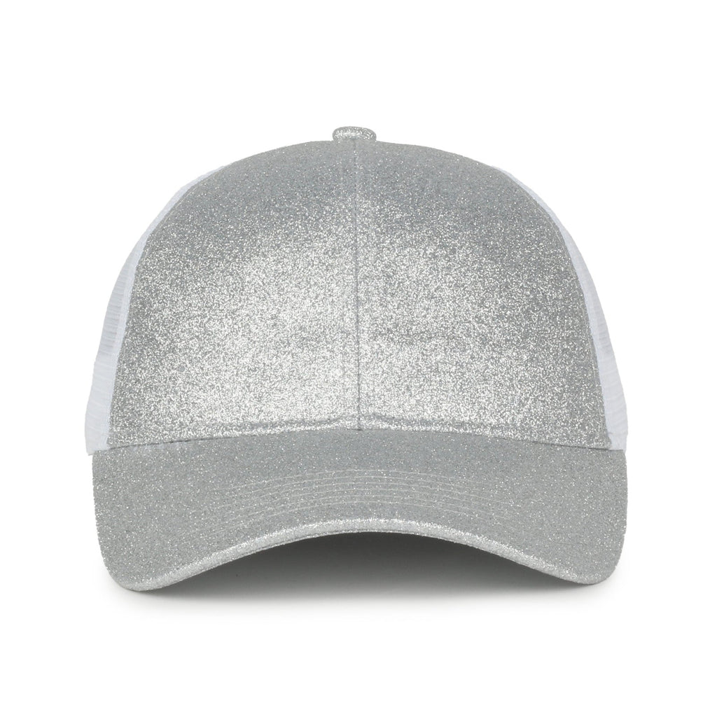 One Size Silver/White Outdoor Cap OCGLTR 