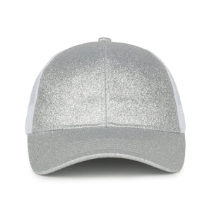 One Size Silver/White Outdoor Cap OCGLTR 