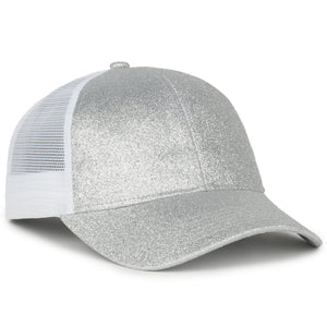 One Size Silver/White Outdoor Cap OCGLTR 
