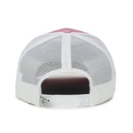 One Size Ruby/White Outdoor Cap OCGLTR 