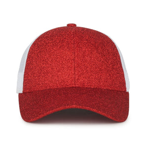One Size Ruby/White Outdoor Cap OCGLTR 