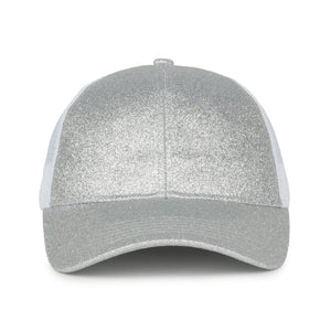 One Size Silver/White Outdoor Cap OCGLTR 