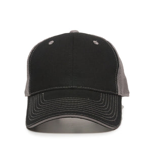 One Size Black/Grey Outdoor Cap GWT-101 