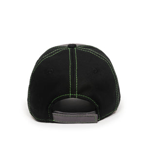 One Size Charcoal/Black Outdoor Cap GWT-101 
