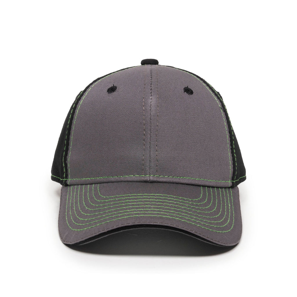 One Size Charcoal/Black Outdoor Cap GWT-101 
