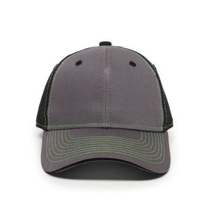 One Size Charcoal/Black Outdoor Cap GWT-101 