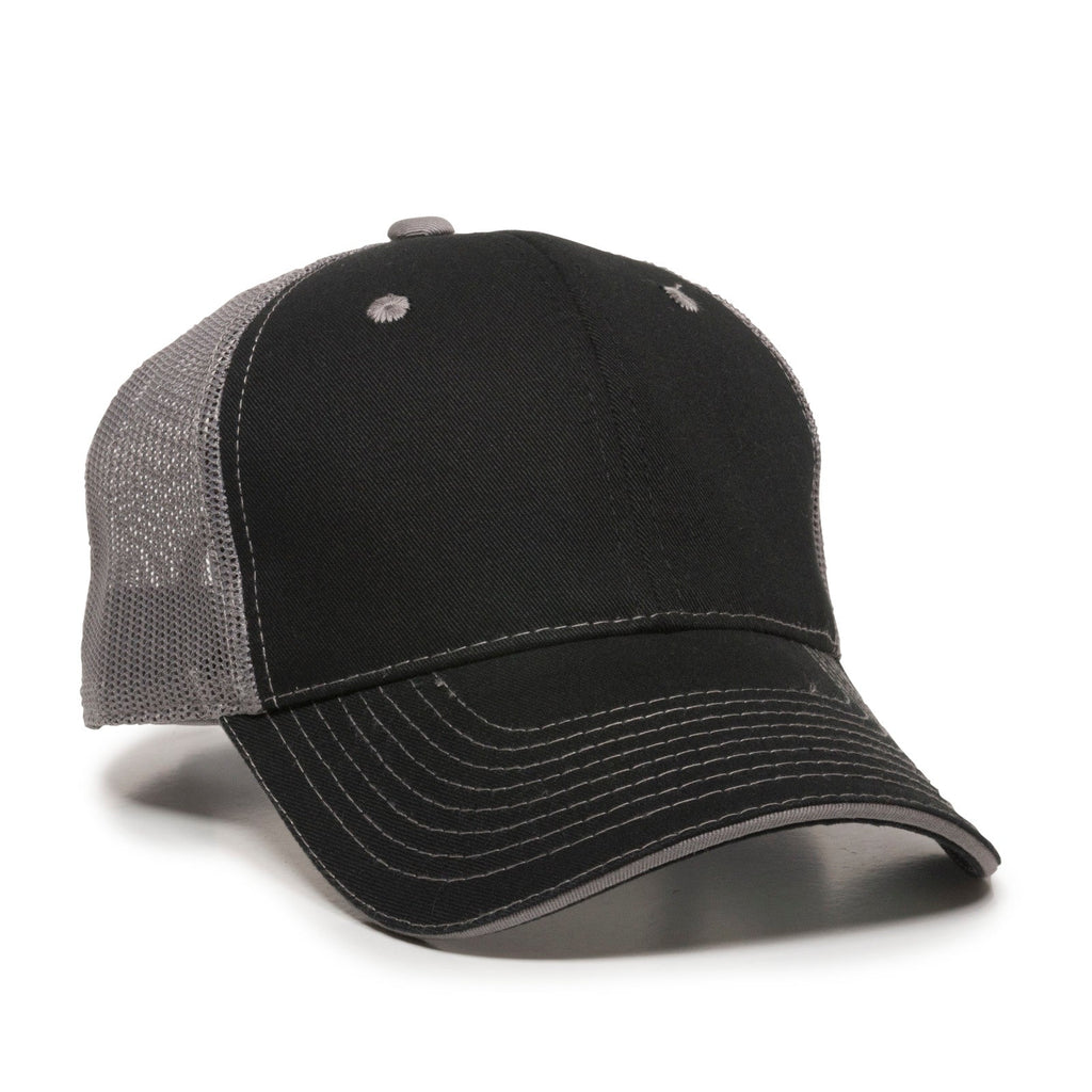 One Size Black/Grey Outdoor Cap GWT-101M 