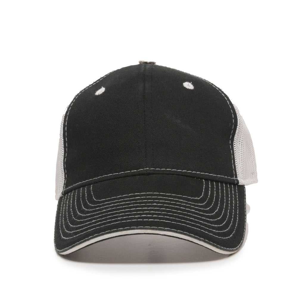 One Size Black/White Outdoor Cap GWT-101M 