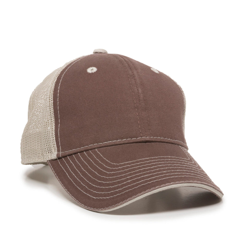 One Size Brown/Putty Outdoor Cap GWT-101M 