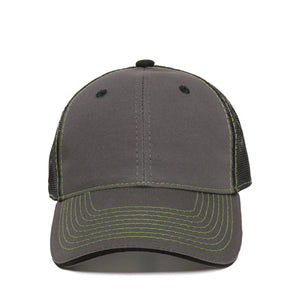 One Size Charcoal/Black Outdoor Cap GWT-101M 