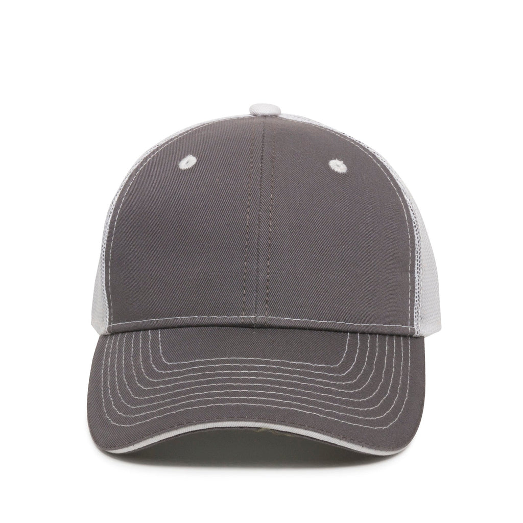 One Size Charcoal/White Outdoor Cap GWT-101M 