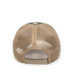 One Size Dark Green/Khaki Outdoor Cap GWT-101M 