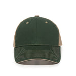 One Size Dark Green/Khaki Outdoor Cap GWT-101M