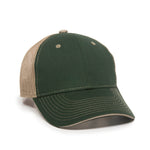 One Size Dark Green/Khaki Outdoor Cap GWT-101M 