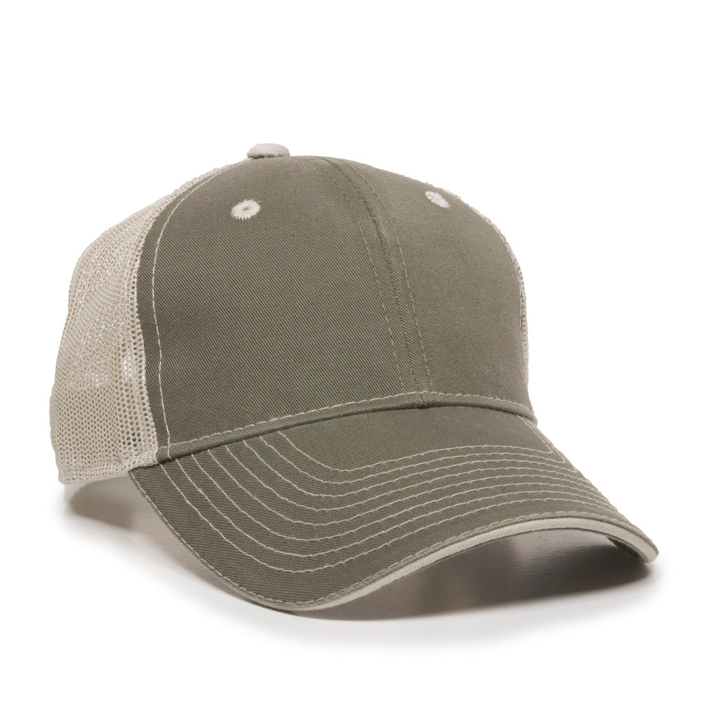 One Size Olive/Putty Outdoor Cap GWT-101M 
