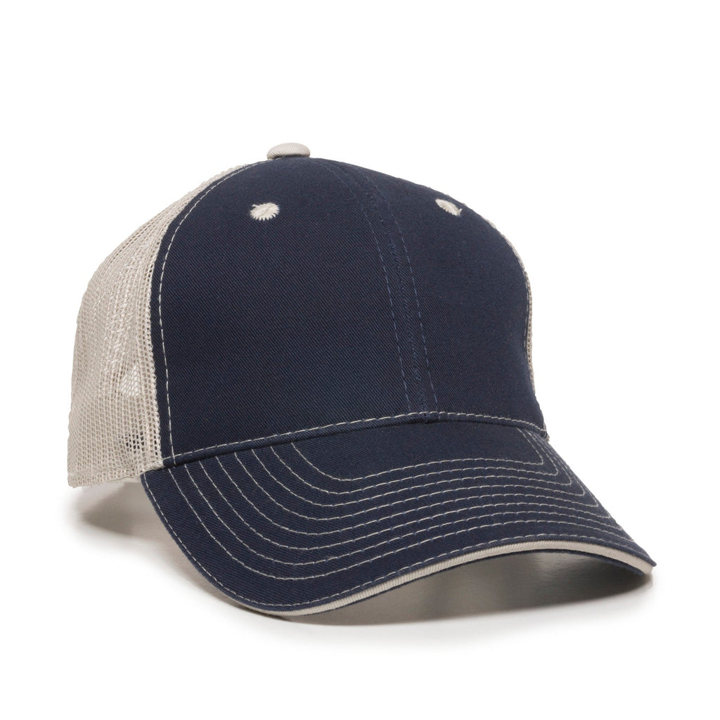 One Size True Navy/Putty Outdoor Cap GWT-101M 