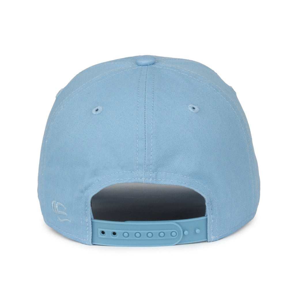 Snap Button Dad Cap Outdoor Cap GWT-SB Garment Washed Snap Back Dad Cap (Light Blue ...
