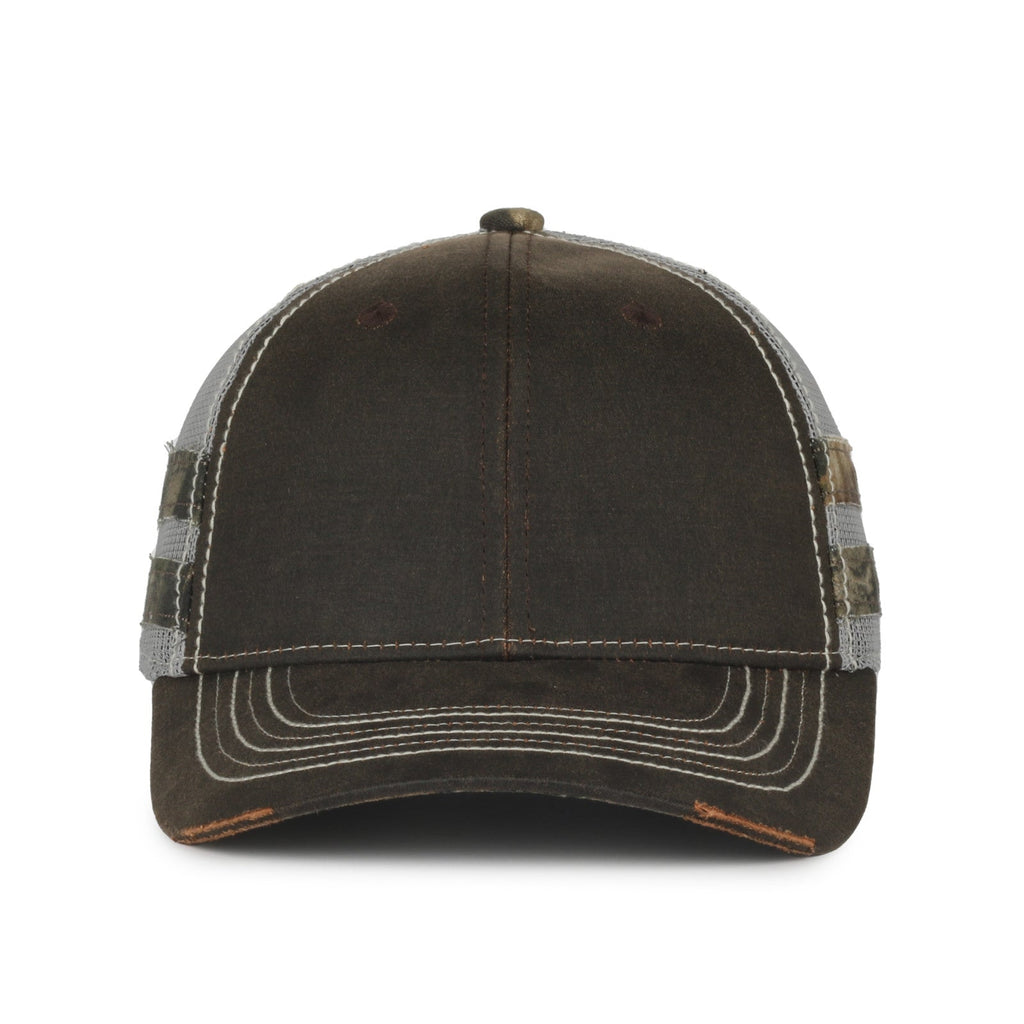 One Size Brown/Light Grey/Mossy Oak® Country DNA® Outdoor Cap HPC-400M 