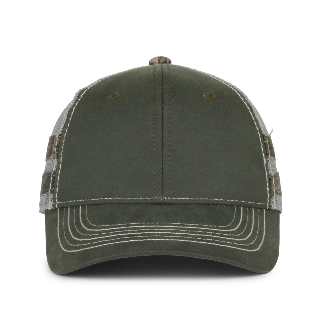 One Size Olive/Light Grey/Mossy Oak® Country DNA® Outdoor Cap HPC-400M 