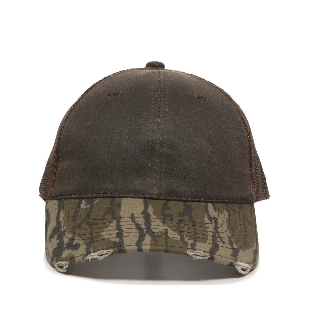 One Size Brown/Mossy Oak® Original Bottomland® Outdoor Cap HPC-500M 