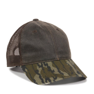 One Size Brown/Mossy Oak® Original Bottomland® Outdoor Cap HPC-500M 