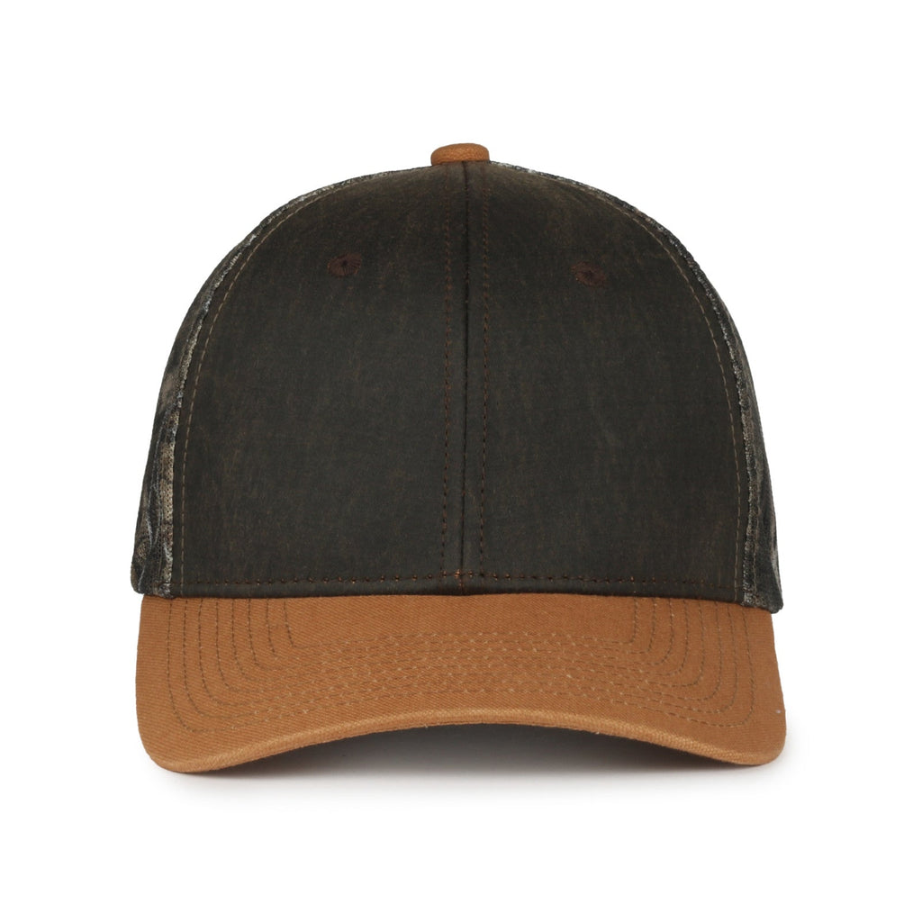 One Size Brown/Mossy Oak® Country DNA®/Brown Outdoor Cap HPC-615M 