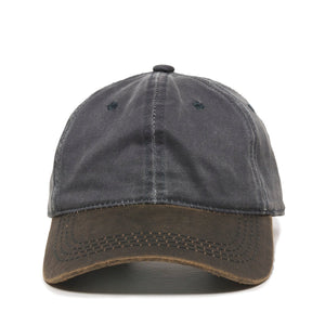 One Size Navy/Brown Outdoor Cap HPD-605 