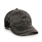One Size Black Outdoor Cap HPD-610M