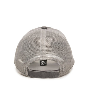 One Size Charcoal/Light Grey Outdoor Cap HPD-610M 