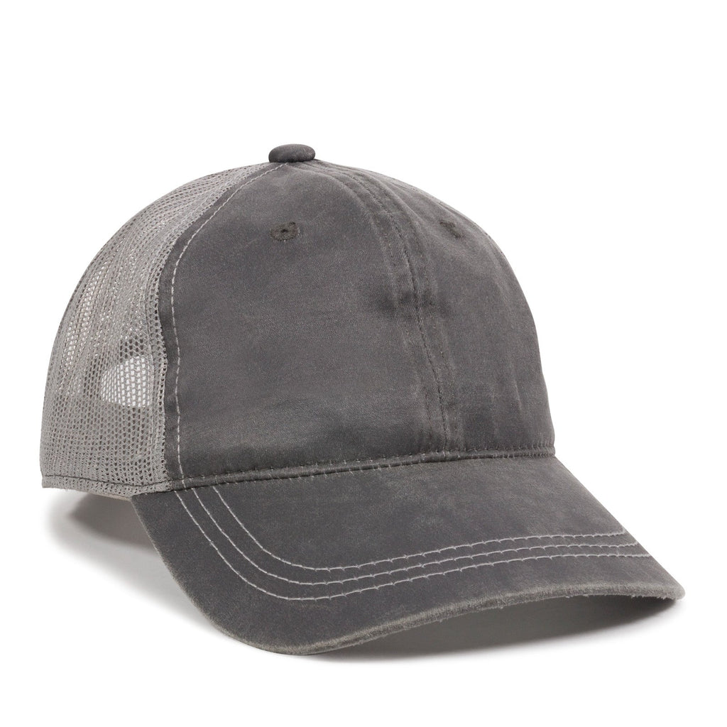 One Size Charcoal/Light Grey Outdoor Cap HPD-610M 