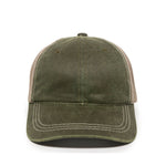 One Size Olive/Khaki Outdoor Cap HPD-610M 