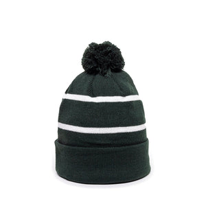 One Size Dark Green/White Outdoor Cap KNF-100 