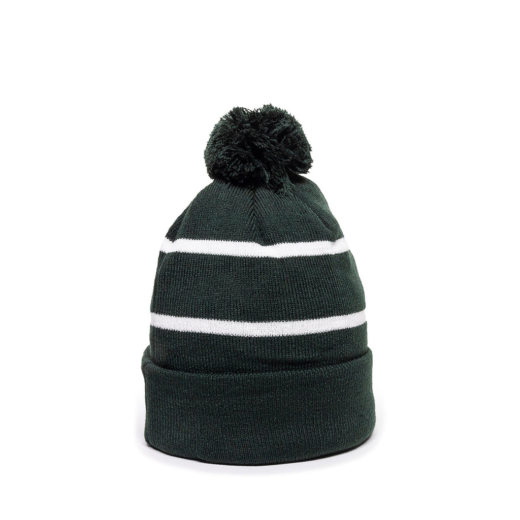 One Size Dark Green/White Outdoor Cap KNF-100 